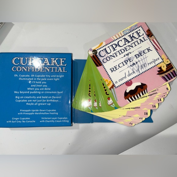 Cupcake Confidential Recipe Cards 5c5 - Picture 5 of 5